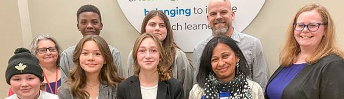 The Grade 8 students at Russell Reid Public School recently hosted a Stress and Wellness Fair, and during Monday night’s Board meeting, they brought this learning experience to share with Trustees and Grand Erie’s senior team.