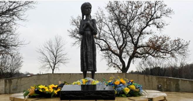 Holodomor Memorial Statue