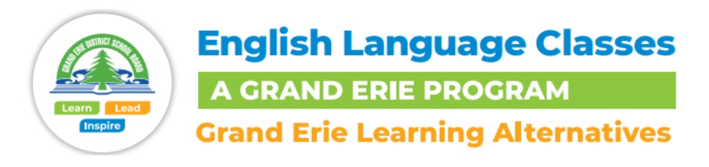 English Language Classes - A Grand Erie Program Logo