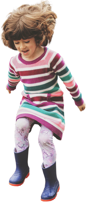 Child jumping