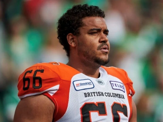 David Knevel in football uniform