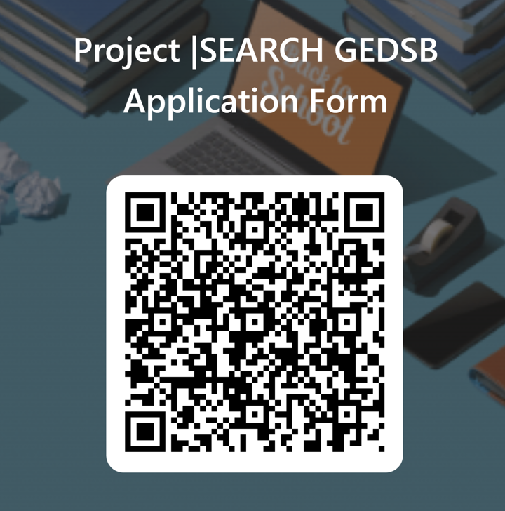 Project Search Application Form QR Code