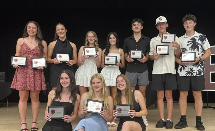 Pauline Johnson Athletic Banquet Award Winners